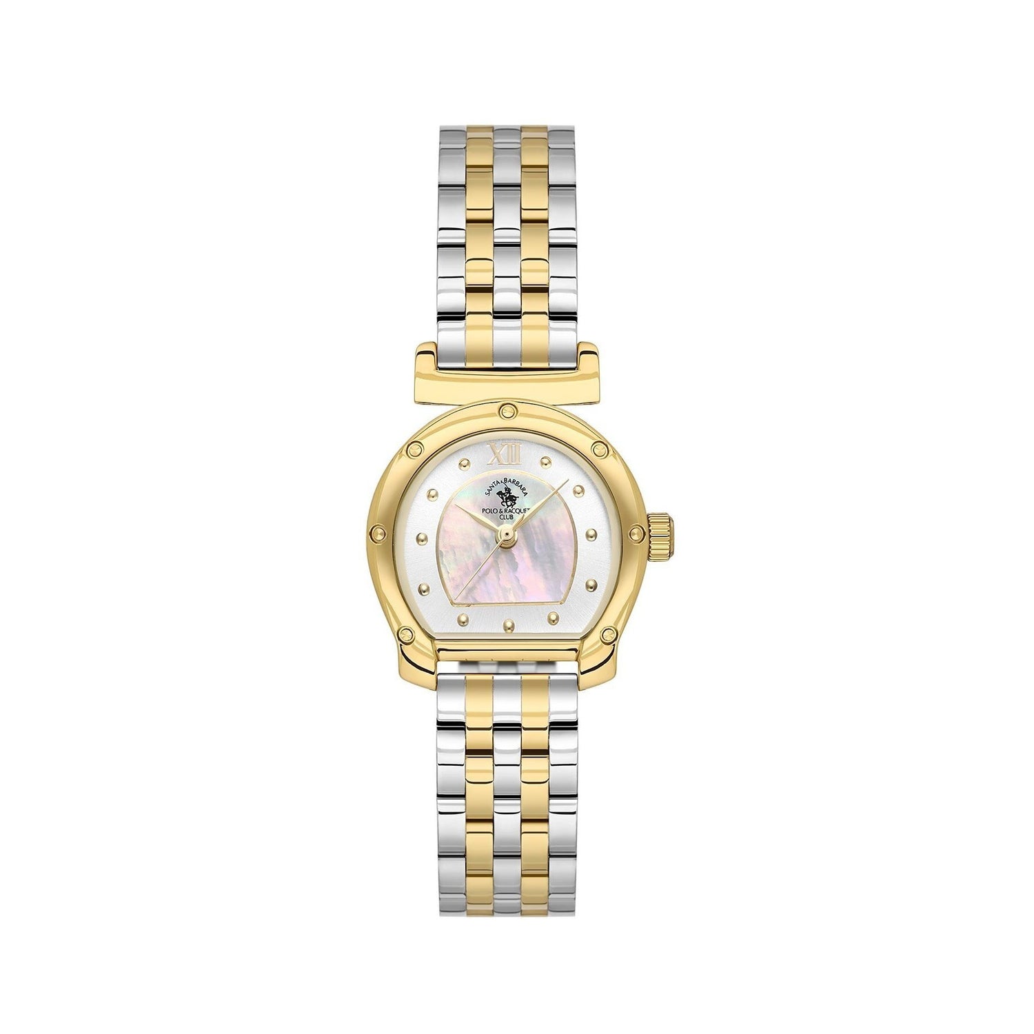 Santa Barbara Polo &amp; Racquet Club Quartz White Dial Analog Watch For - Ladies SB.1.10683-3