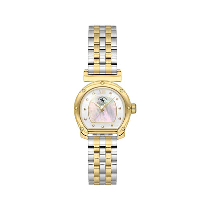 Santa Barbara Polo &amp; Racquet Club Quartz White Dial Analog Watch For - Ladies SB.1.10683-3