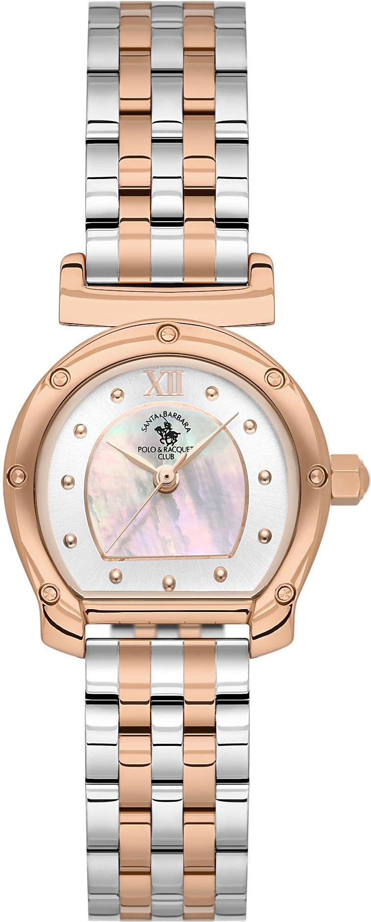 Santa Barbara Polo &amp; Racquet Club Quartz White Dial Analog Watch For - Ladies SB.1.10683-5