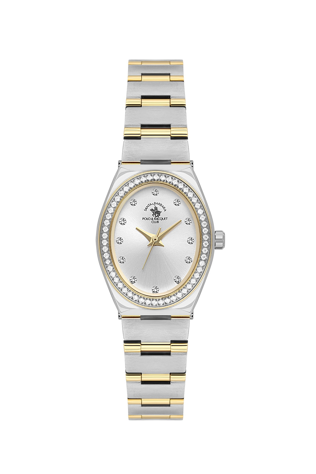 Santa Barbara Polo &amp; Racquet Club Quartz Silver Dial Analog Watch For - Ladies SB.1.10686-4