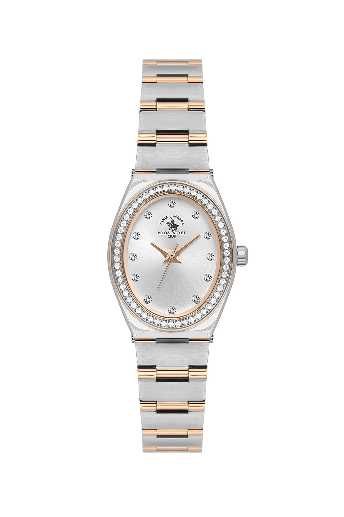 Santa Barbara Polo &amp; Racquet Club Quartz Silver Dial Analog Watch For - Ladies SB.1.10686-6