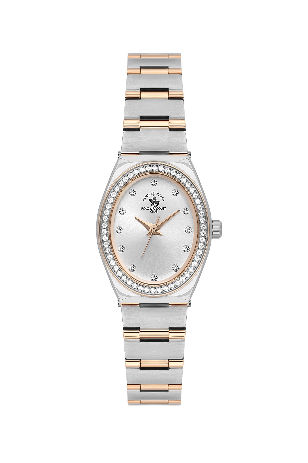 Santa Barbara Polo &amp; Racquet Club Quartz Silver Dial Analog Watch For - Ladies SB.1.10686-6