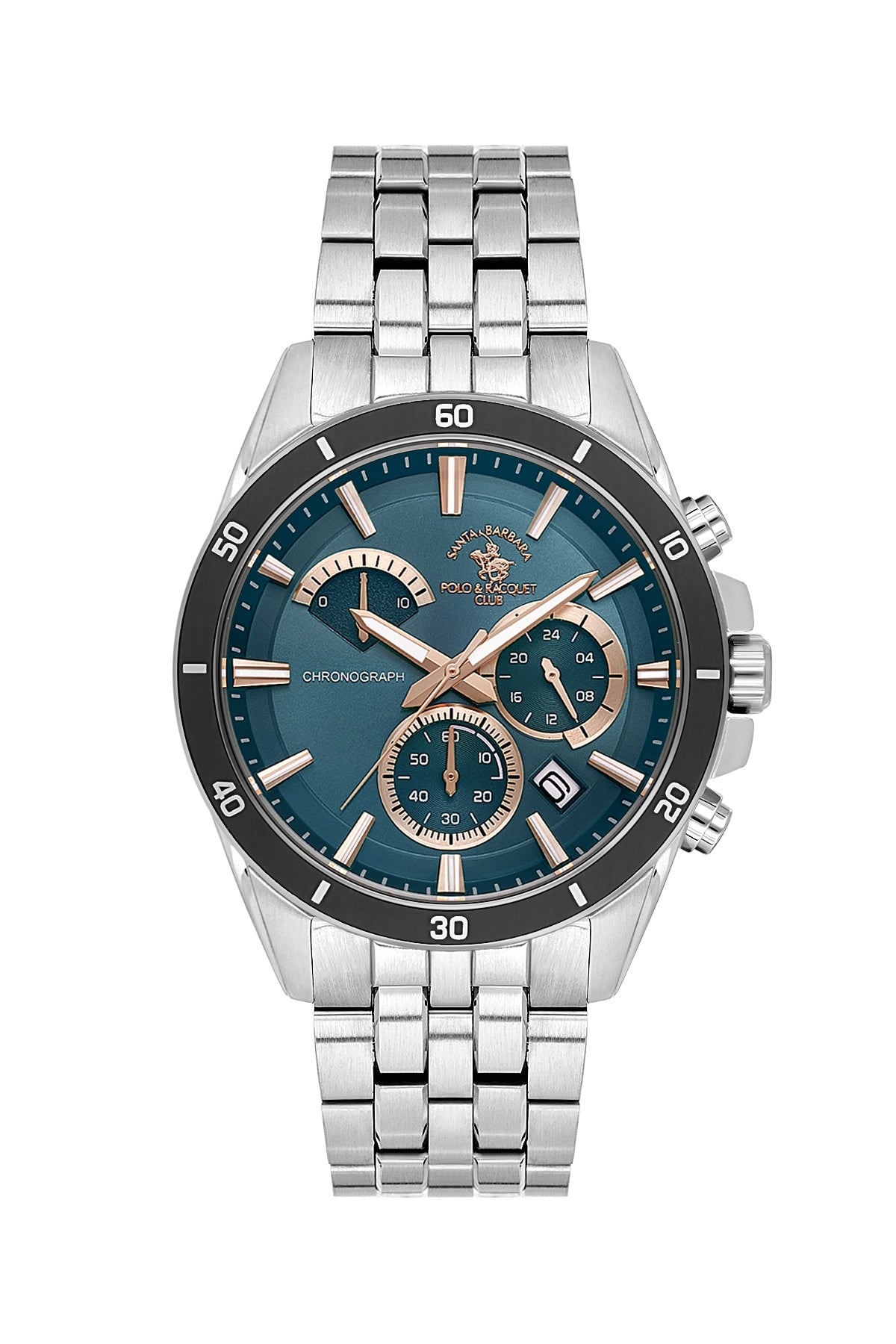 Santa Barbara Polo &amp; racquet Club Quartz  Blue Dial Analog Watch For -  Gents SB.1.10706-4