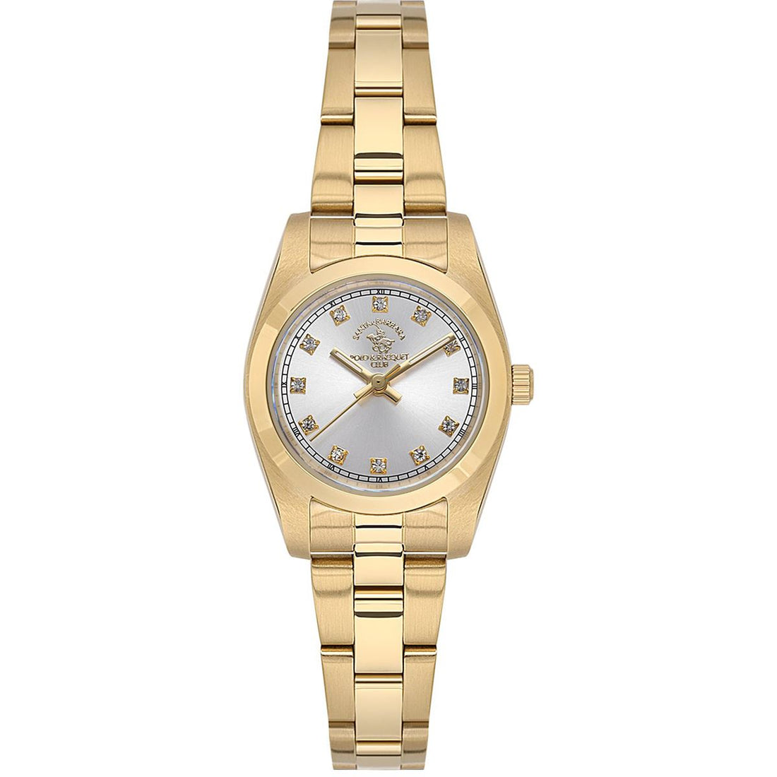 Santa Barbara Polo &amp; Racquet Club Quartz Silver Dial Analog Watch For - Ladies SB.4.10012-4