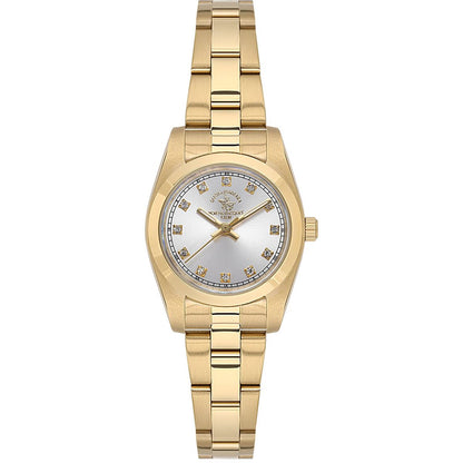 Santa Barbara Polo &amp; Racquet Club Quartz Silver Dial Analog Watch For - Ladies SB.4.10012-4