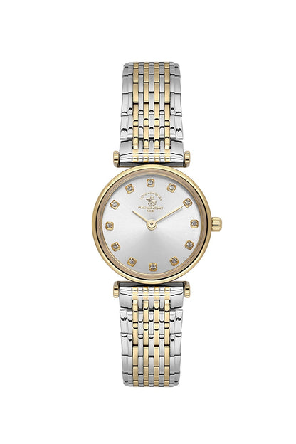 Santa Barbara  Quartz Silver Dial Analog Watch For - Ladies SB.4.10019-4