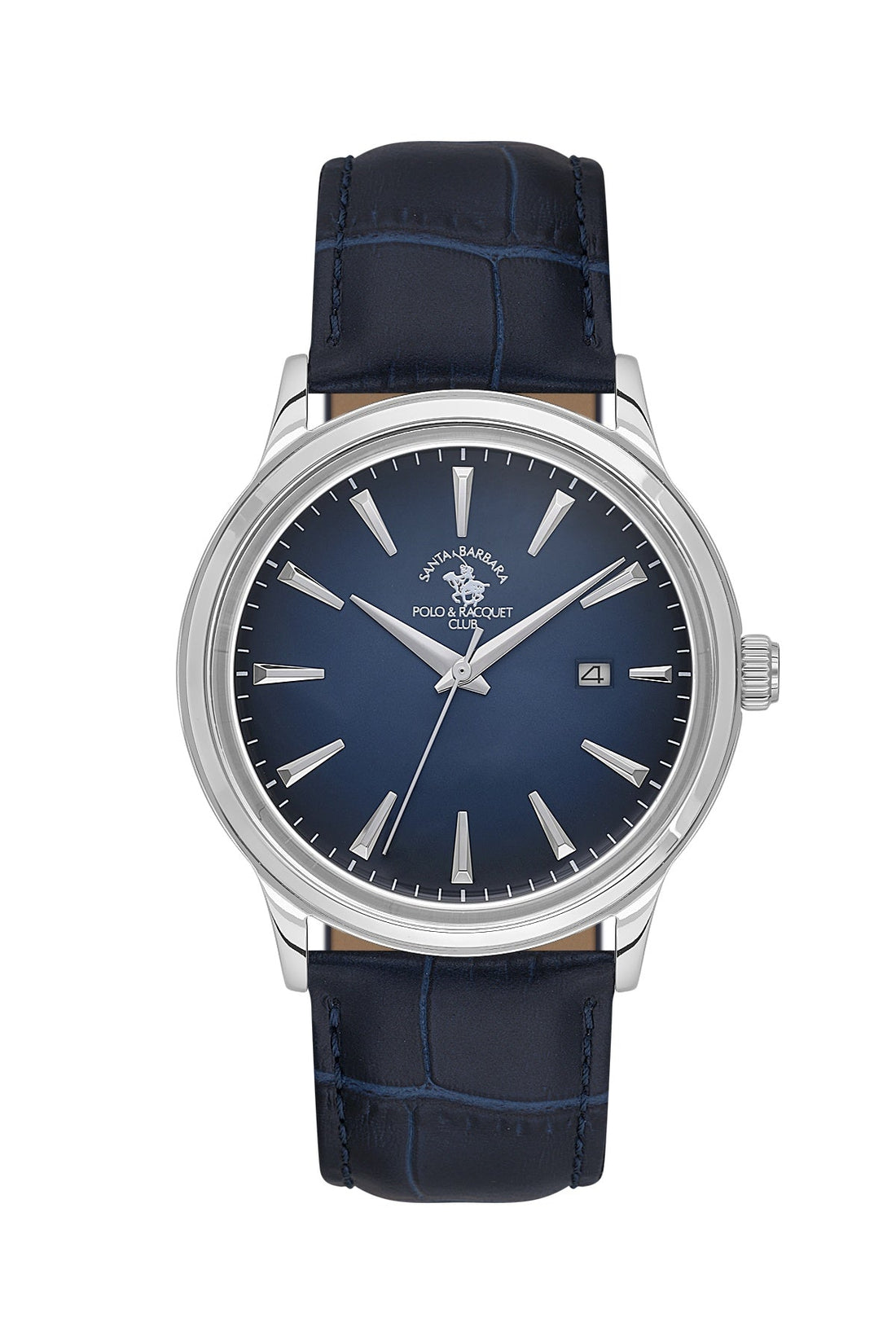 Santa Barbara  Quartz Blue Dial Analog Watch For - Gents SB.4.10022-3