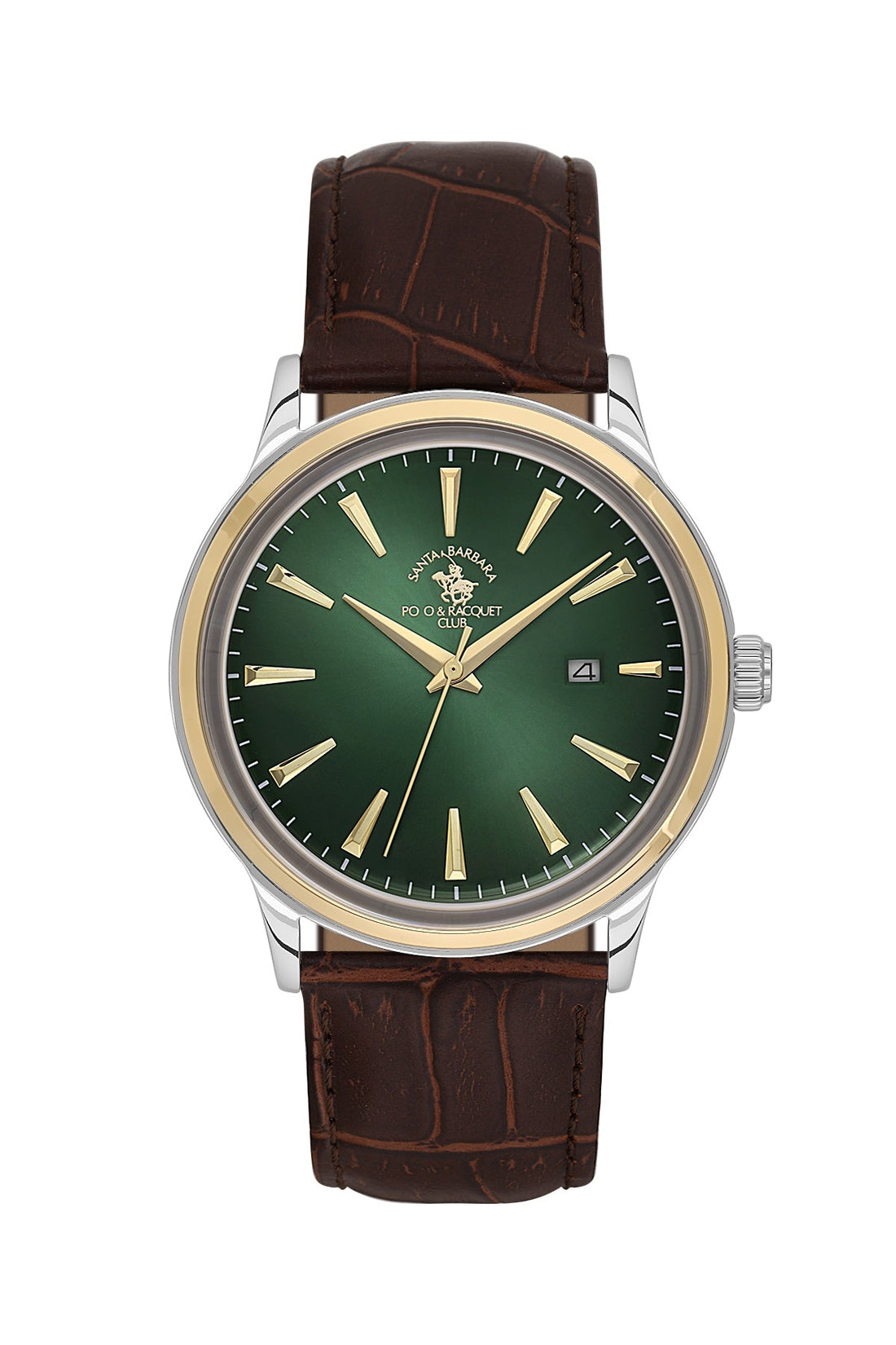 Santa Barbara  Quartz Green Dial Analog Watch For - Gents SB.4.10022-4