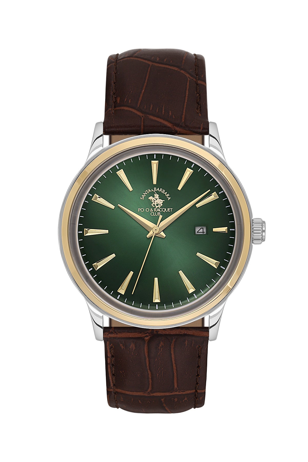 Santa Barbara  Quartz Green Dial Analog Watch For - Gents SB.4.10022-4