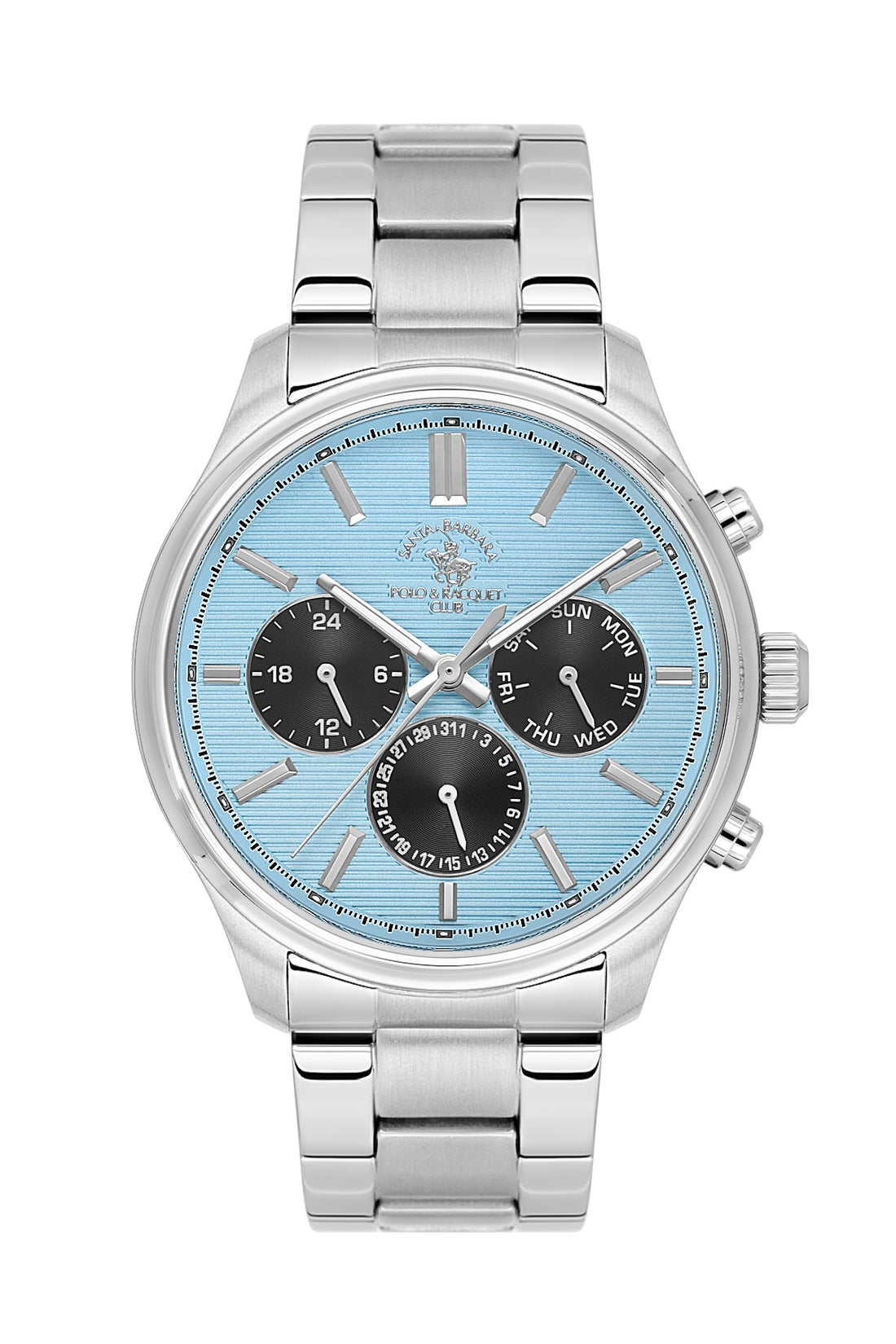 Santa Barbara Polo &amp; racquet Club Quartz  Blue Dial Analog Watch For -  Gents SB.4.10043-6