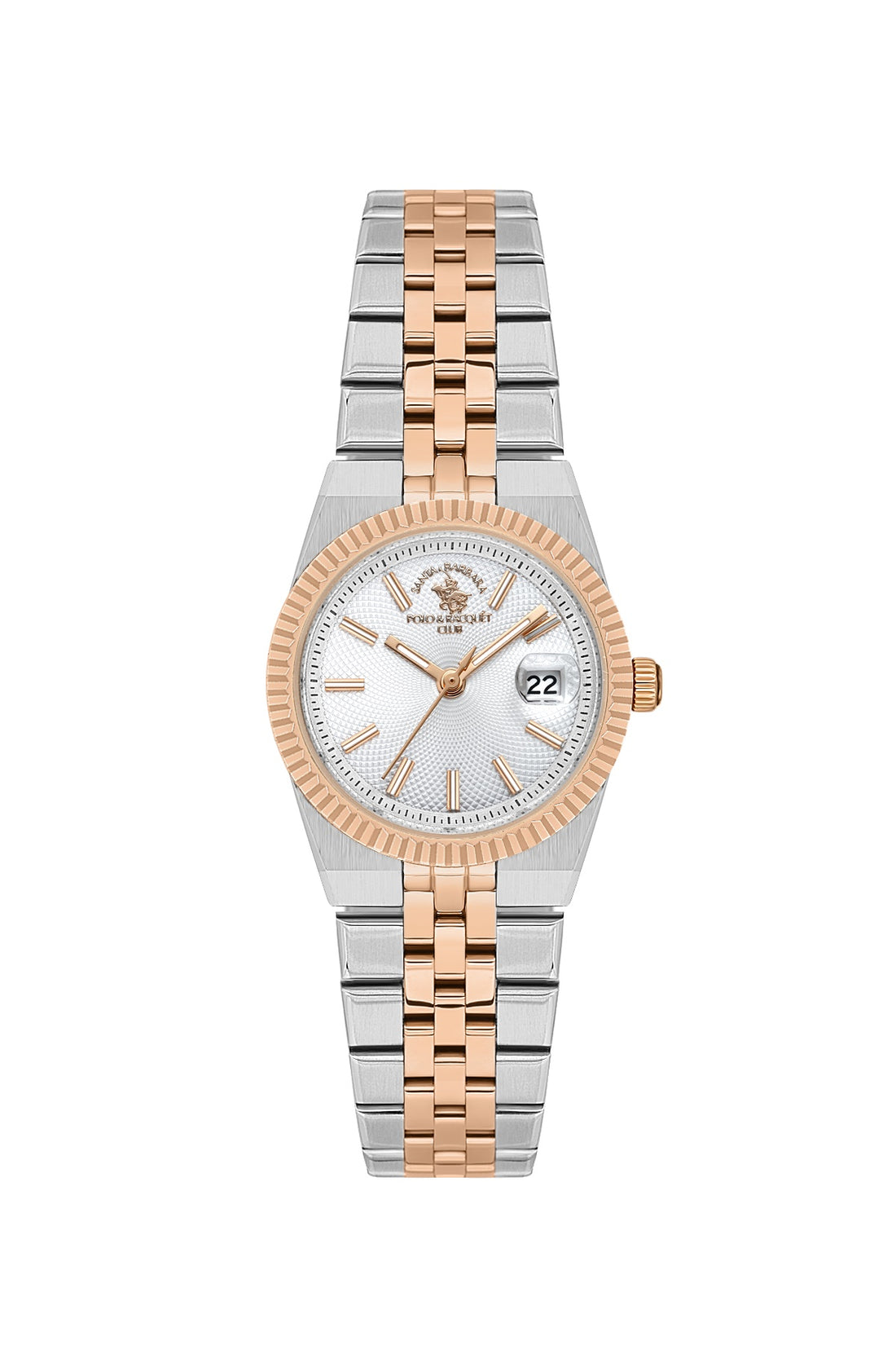 Santa Barbara Polo &amp; racquet Club Quartz  Silver Dial Analog Watch For -  Ladies SB.4.10044-7