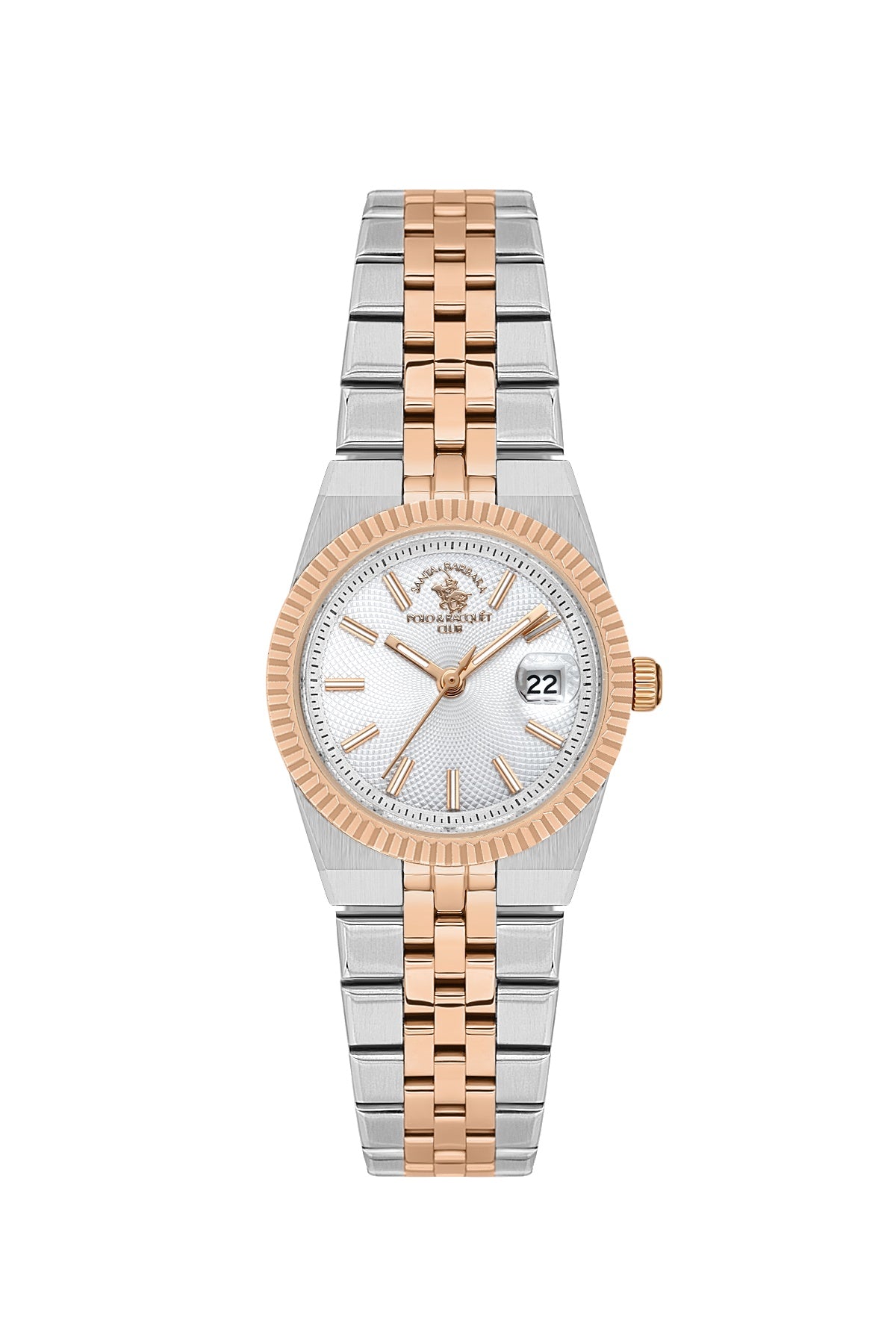 Santa Barbara Polo &amp; racquet Club Quartz  Silver Dial Analog Watch For -  Ladies SB.4.10044-7