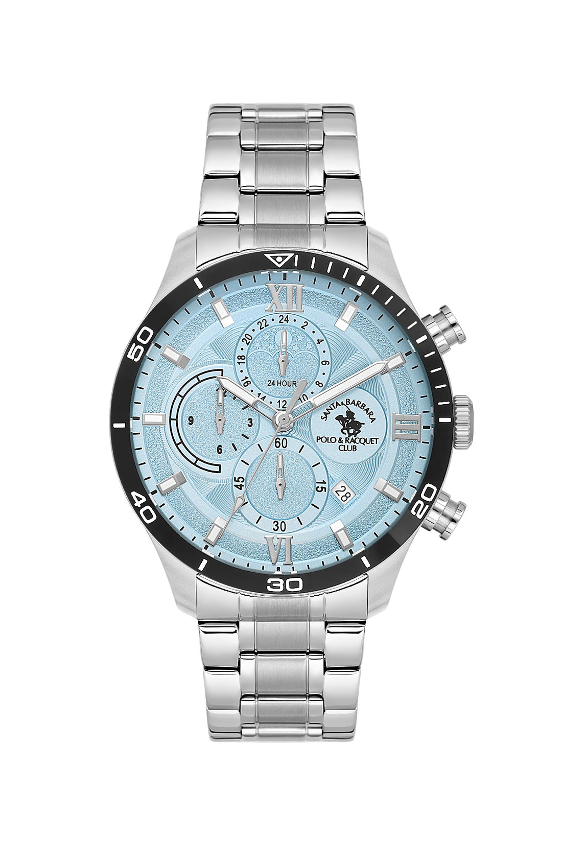Santa Barbara Polo &amp; racquet Club Quartz  Blue Dial Analog Watch For -  Gents SB.4.10048-5