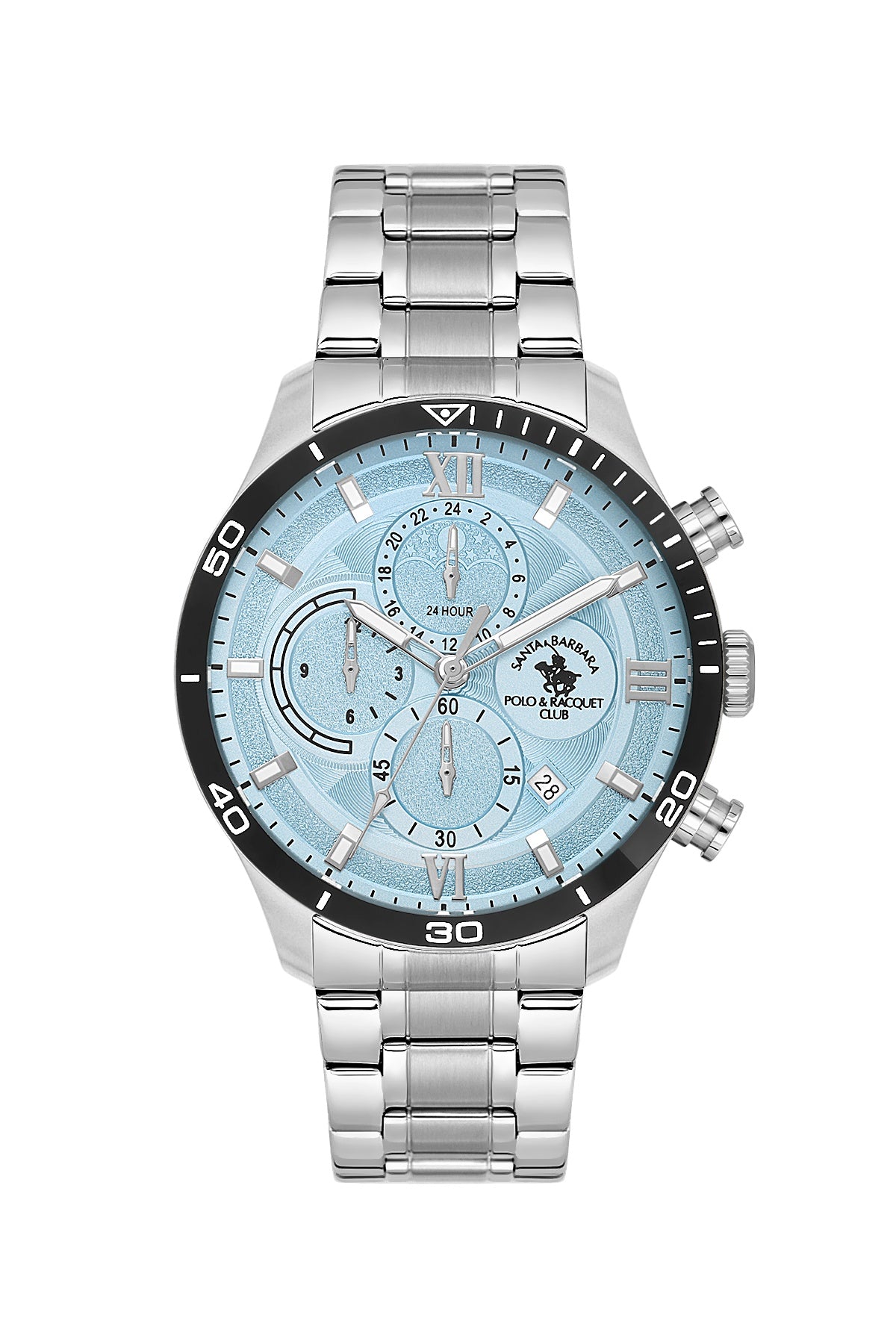 Santa Barbara Polo &amp; racquet Club Quartz  Blue Dial Analog Watch For -  Gents SB.4.10048-5