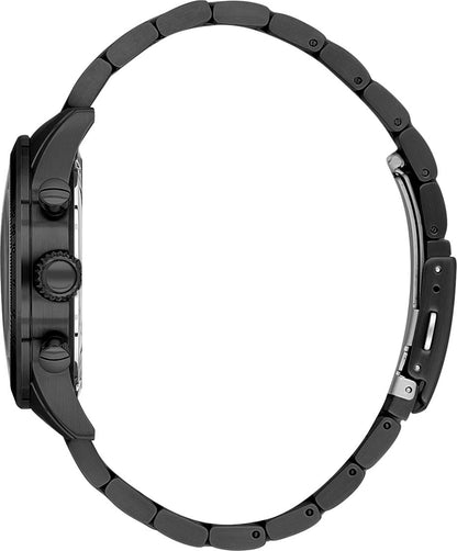 Santa Barbara Polo &amp; Racquet Club  Quartz Black Dial Watch - For Gents SB.5.10003-5