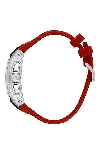 Santa Barbara Polo &amp; Racquet Club Quartz Black Dial Analog Watch For - Gents SB.7.10002-2