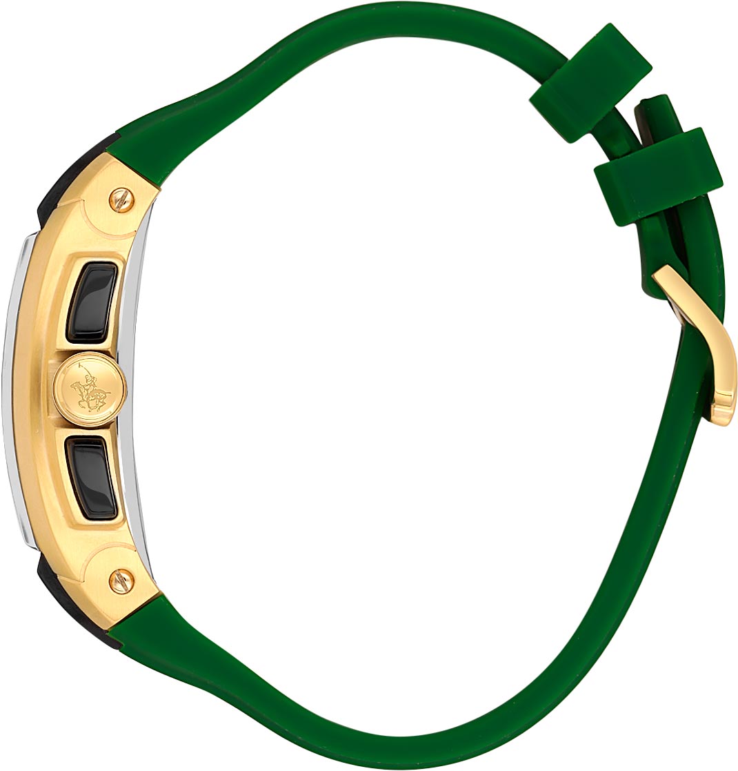 Santa Barbara Polo &amp; Racquet Club  Quartz Green Dial Watch - For Gents SB.7.10002-3