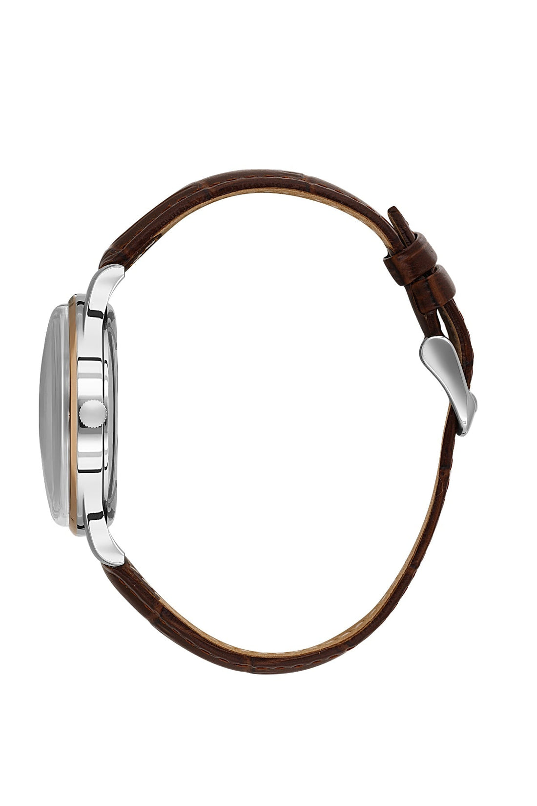 SANTA BARBARA POLO &amp; RACQUET CLUB Quartz Miyota 2317 Movement Silver Dial Analouge Watch For- Gents SB.8.10011-6