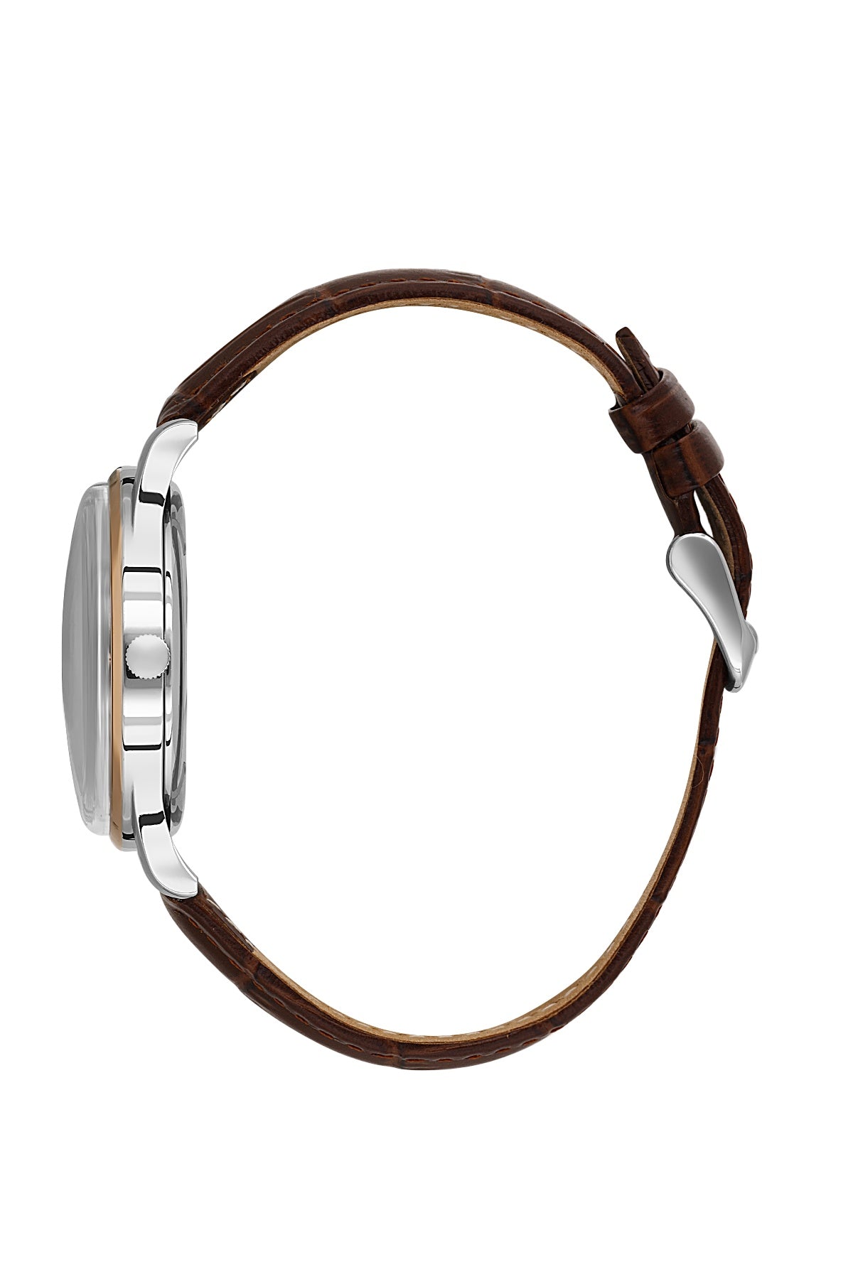 SANTA BARBARA POLO &amp; RACQUET CLUB Quartz Miyota 2317 Movement Silver Dial Analouge Watch For- Gents SB.8.10011-6