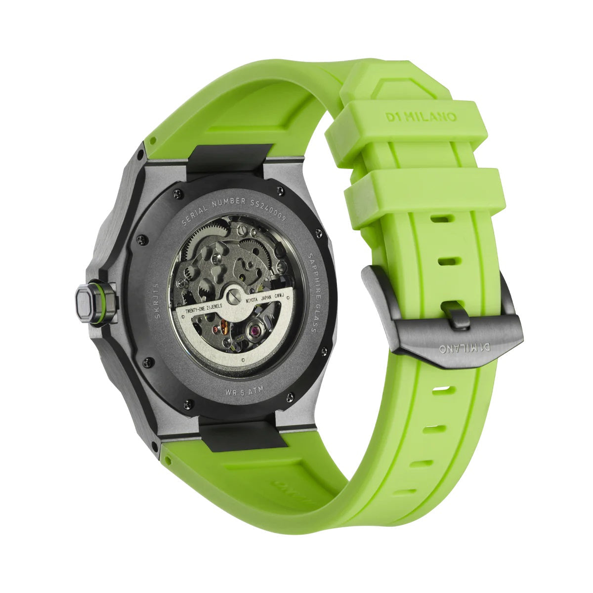 D1 Milano Skeleton Analog Watch  For Gents -SKRJ15