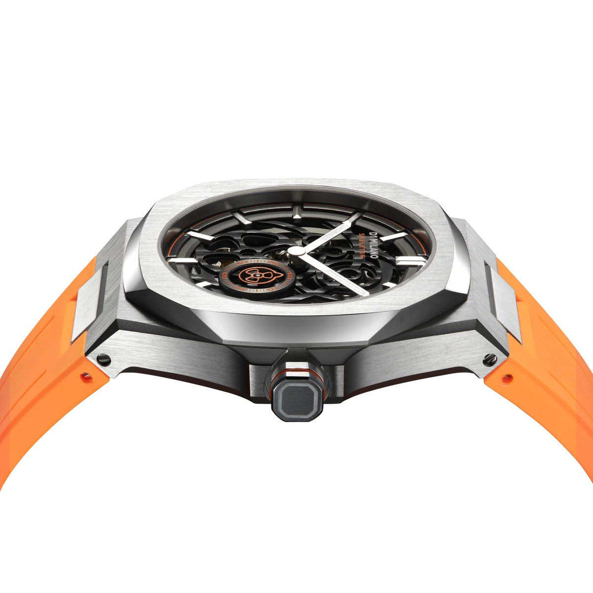 D1 Milano Skeleton Analog Watch For Gents -SKRJ16