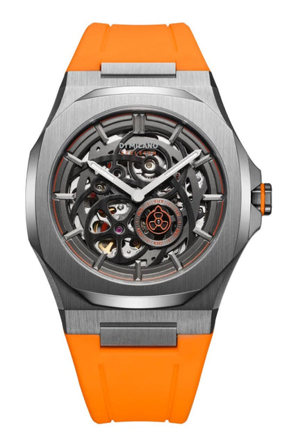 D1 Milano Skeleton Analog Watch For Gents -SKRJ16