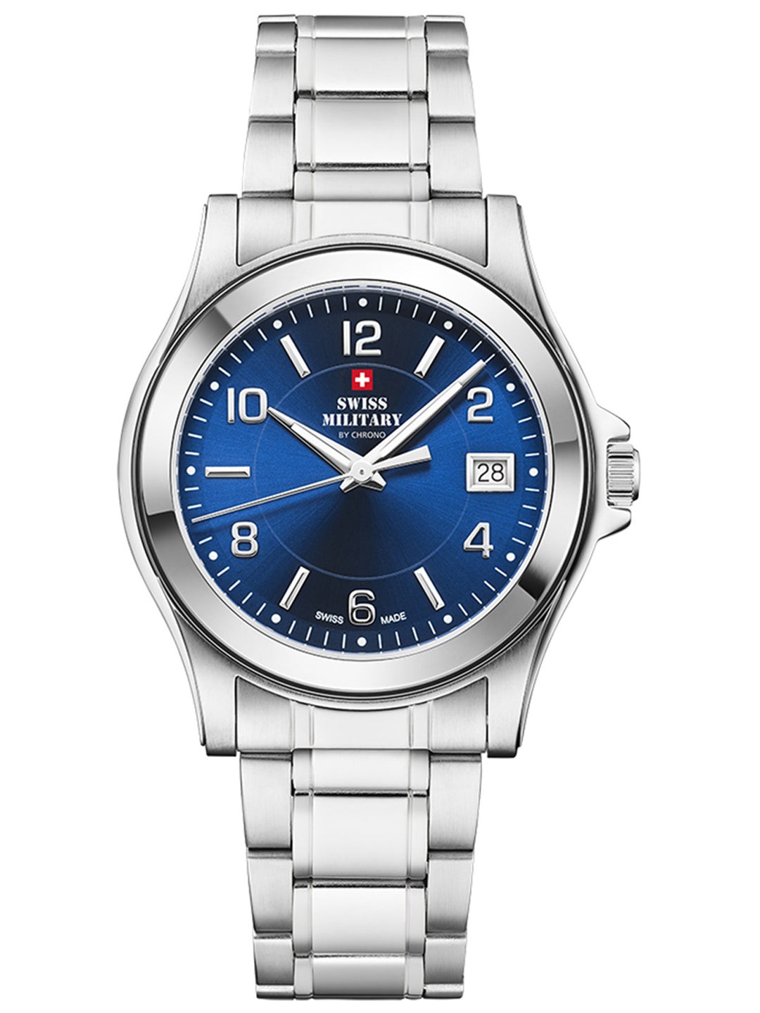 Swiss Military by Chrono Swiss Made Blue Dial Analog Watch for Gents - SM34002.23