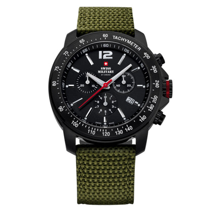 Swiss Military by Chrono Swiss Made Black Dial Analog Watch for Gents - SM34033.07