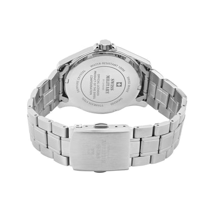 Swiss Military by Chrono Swiss Made White Dial Analog Watch for Gents - SM34083.02