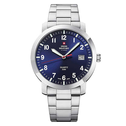 Swiss Military by Chrono Swiss Made Blue Dial Analog Watch for Gents - SM34083.09