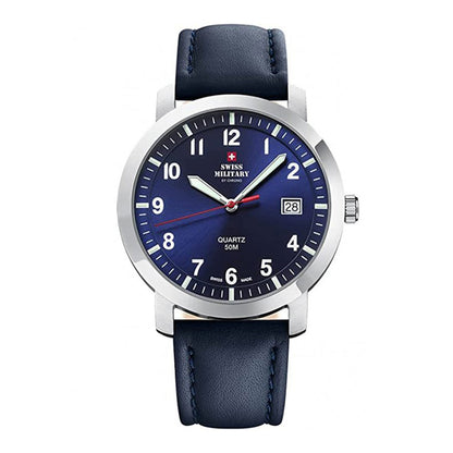 Swiss Military by Chrono Swiss Made Blue Dial Analog Watch for Gents - SM34083.12