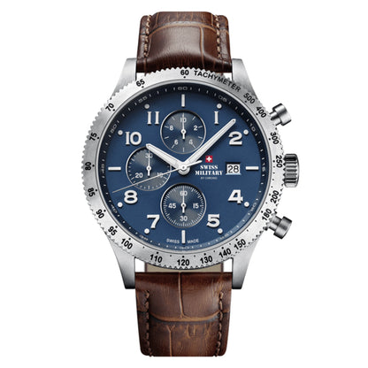 Swiss Military by Chrono Swiss Made Blue Dial Analog Watch for Gents - SM34084.06