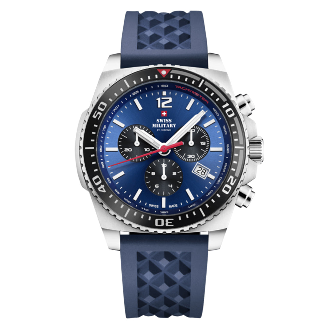 Swiss Military by Chrono Swiss Made Blue Dial Analog Watch for Gents - SM34093.06