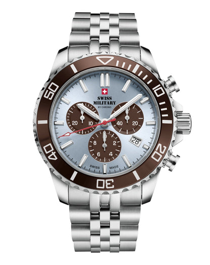 Swiss Military Swiss Made Sports Chronograph Quartz Gents Watch - SM34103.06