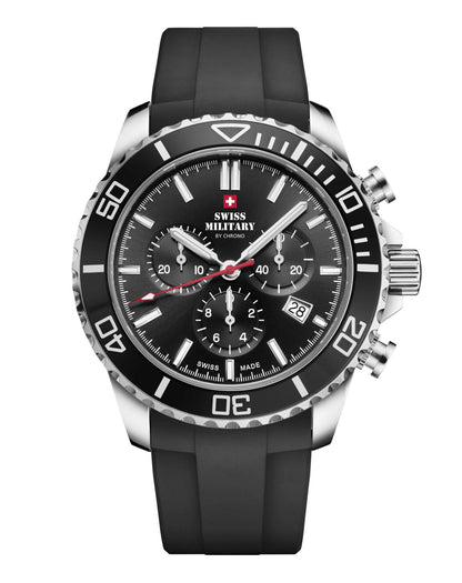 Swiss Military Swiss Made Sports Chronograph Quartz Gents Watch - SM34103.07