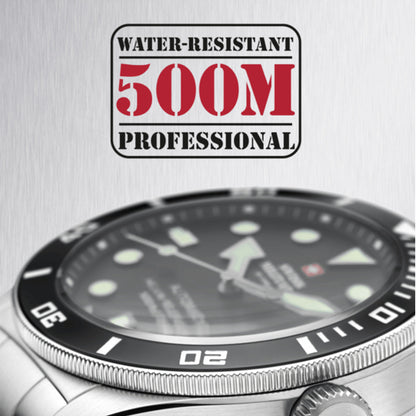 Swiss Military by Chrono Swiss Made Black Dial Analog Watch for Gents - SMA34075.04