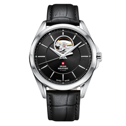 Swiss Military by Chrono Swiss Made Black Dial Analog Watch for Gents - SMA34085.33