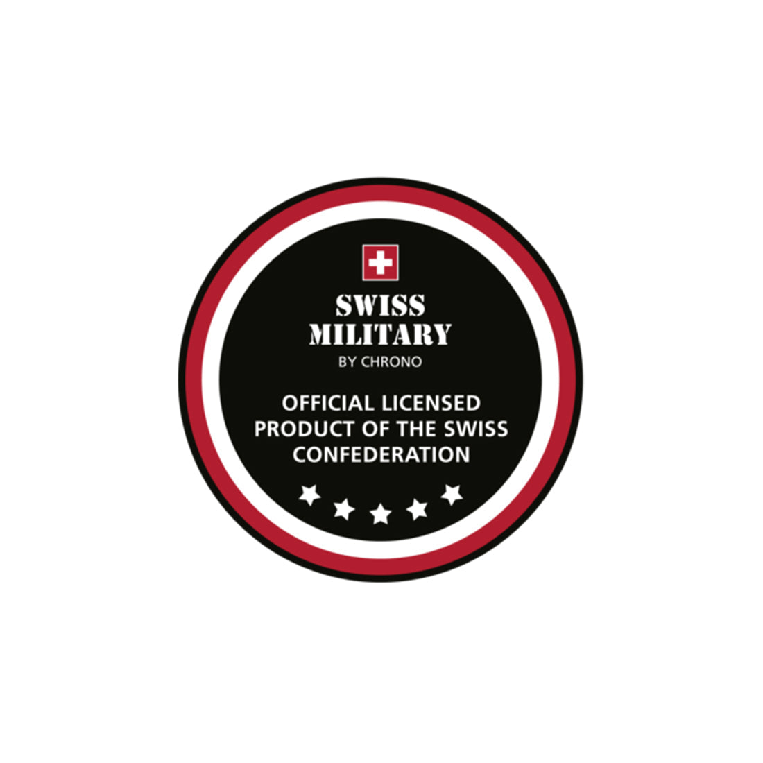 Swiss Military by Chrono Swiss Made Black Dial Analog Watch for Gents - SMA34085.33
