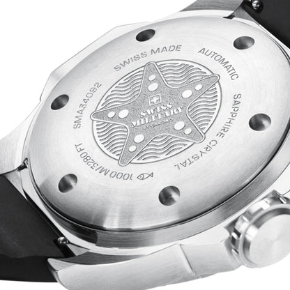 Swiss Military by Chrono Swiss Made Black Dial Analog Watch for Gents - SMA34092.01