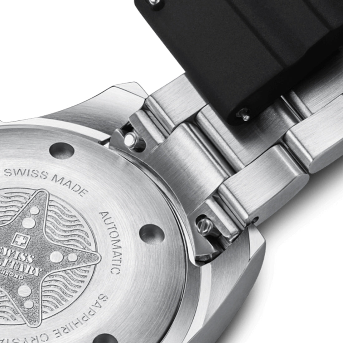 Swiss Military by Chrono Swiss Made Black Dial Analog Watch for Gents - SMA34092.04