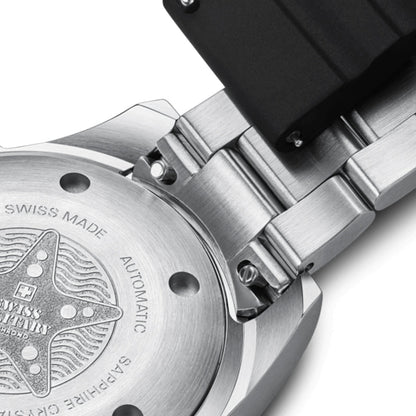 Swiss Military by Chrono Swiss Made Black Dial Analog Watch for Gents - SMA34092.04