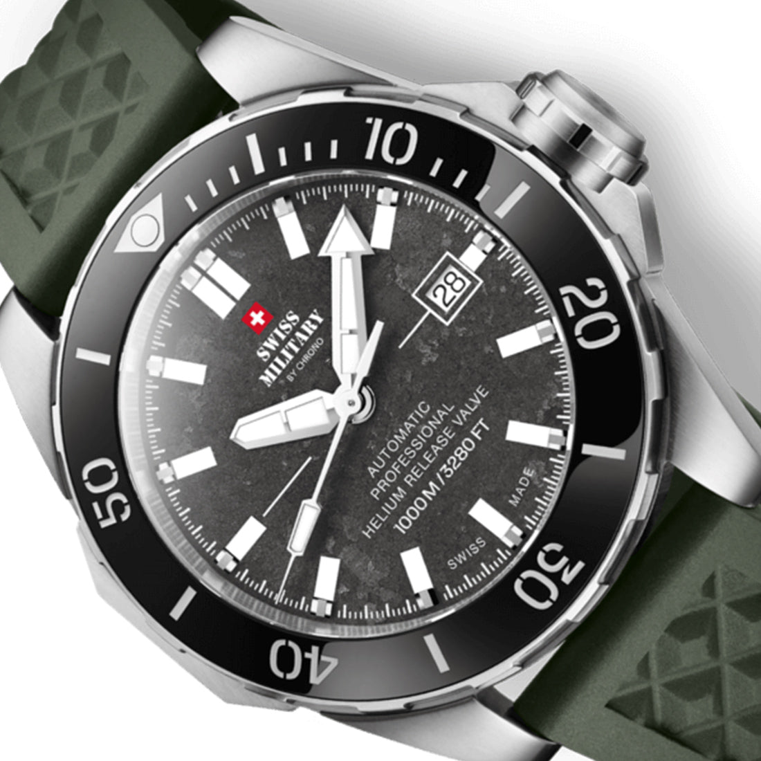 Swiss Military by Chrono Swiss Made Grey Dial Analog Watch for Gents - SMA34092.09