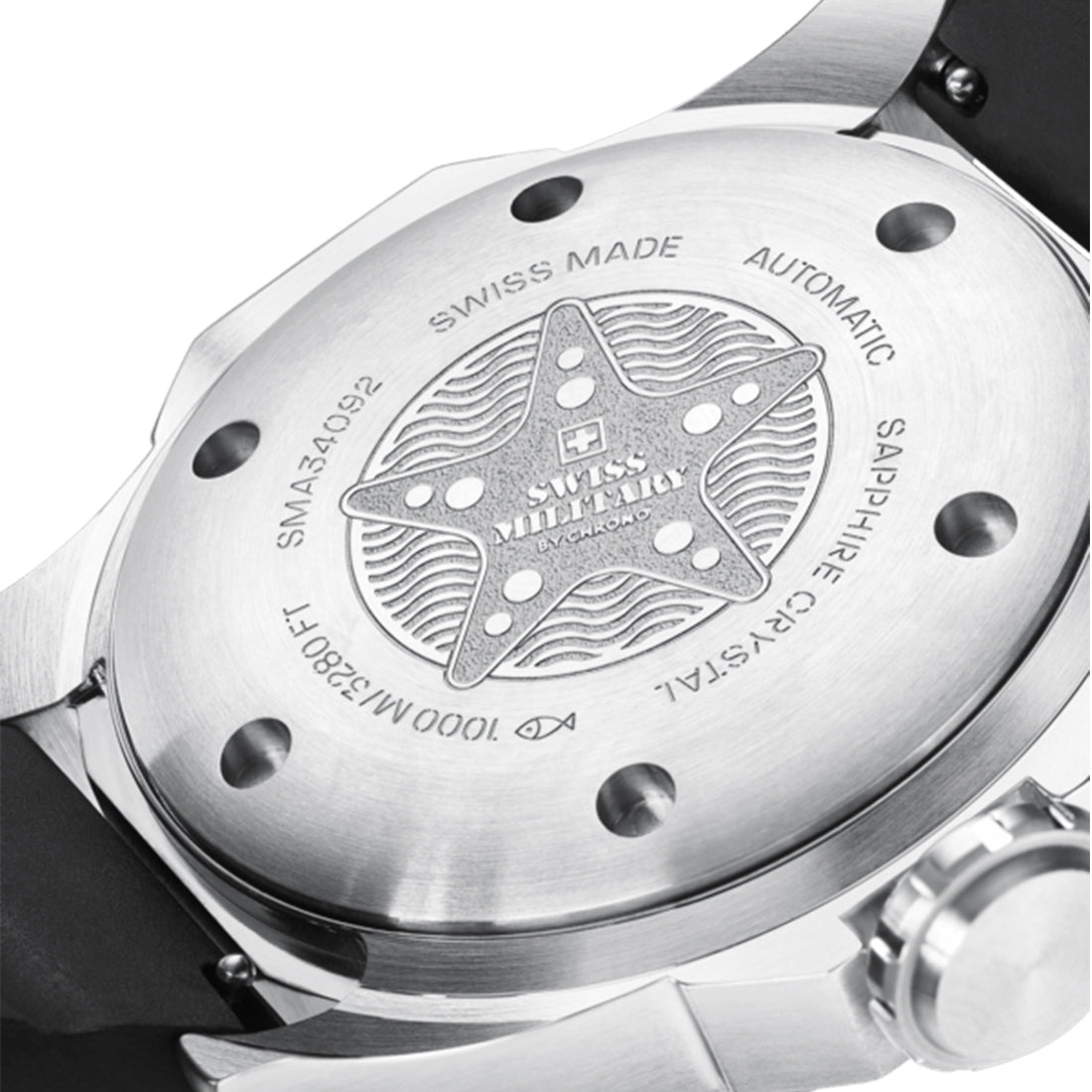 Swiss Military by Chrono Swiss Made Grey Dial Analog Watch for Gents - SMA34092.09