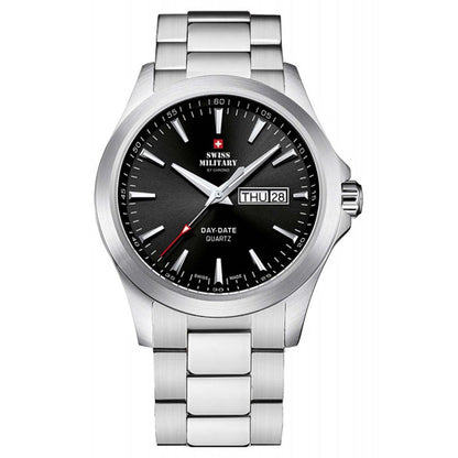 Swiss Military by Chrono Swiss Made Black Dial Analog Watch for Gents - SMP36040.22