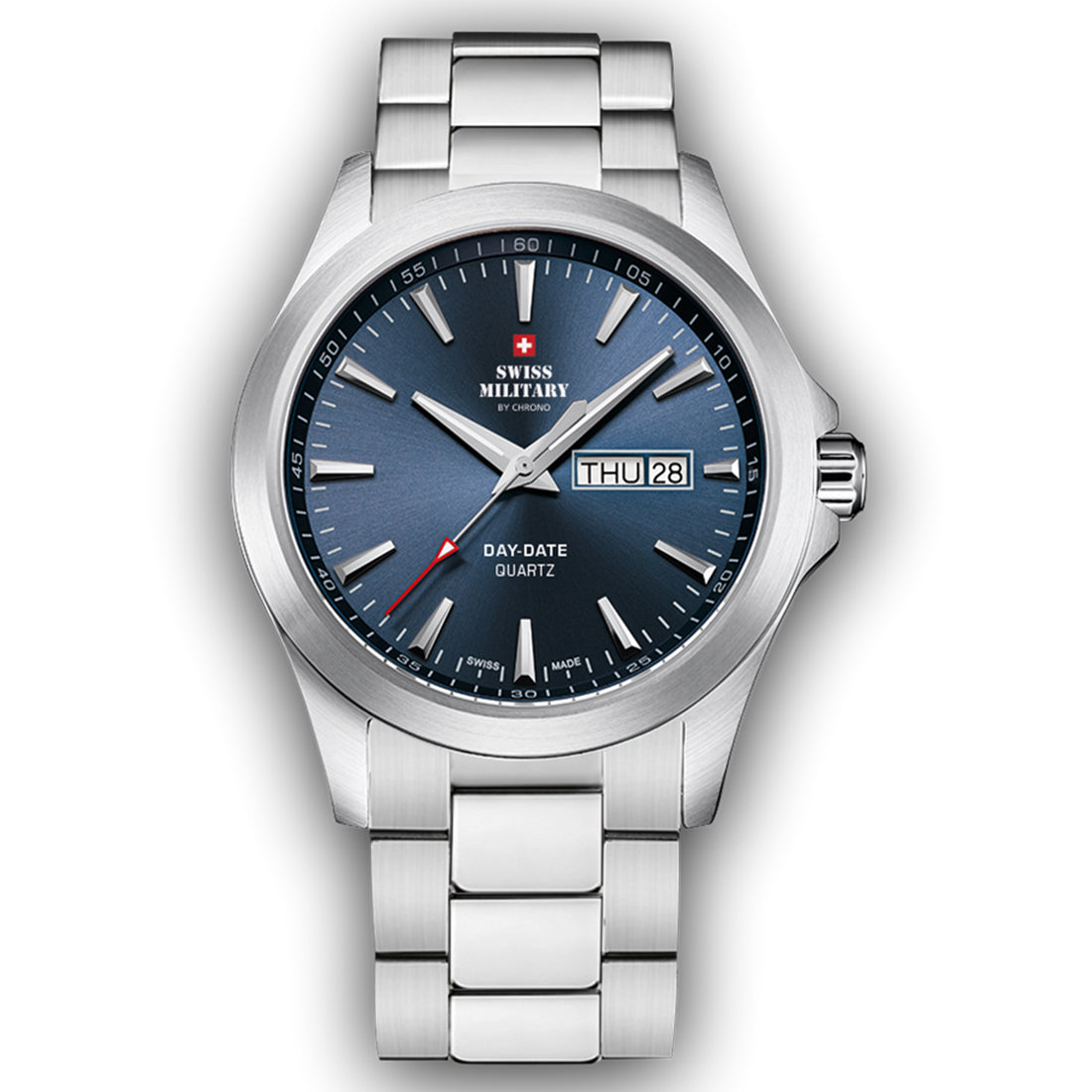 Swiss Military by Chrono Swiss Made Blue Dial Analog Watch for Gents - SMP36040.24
