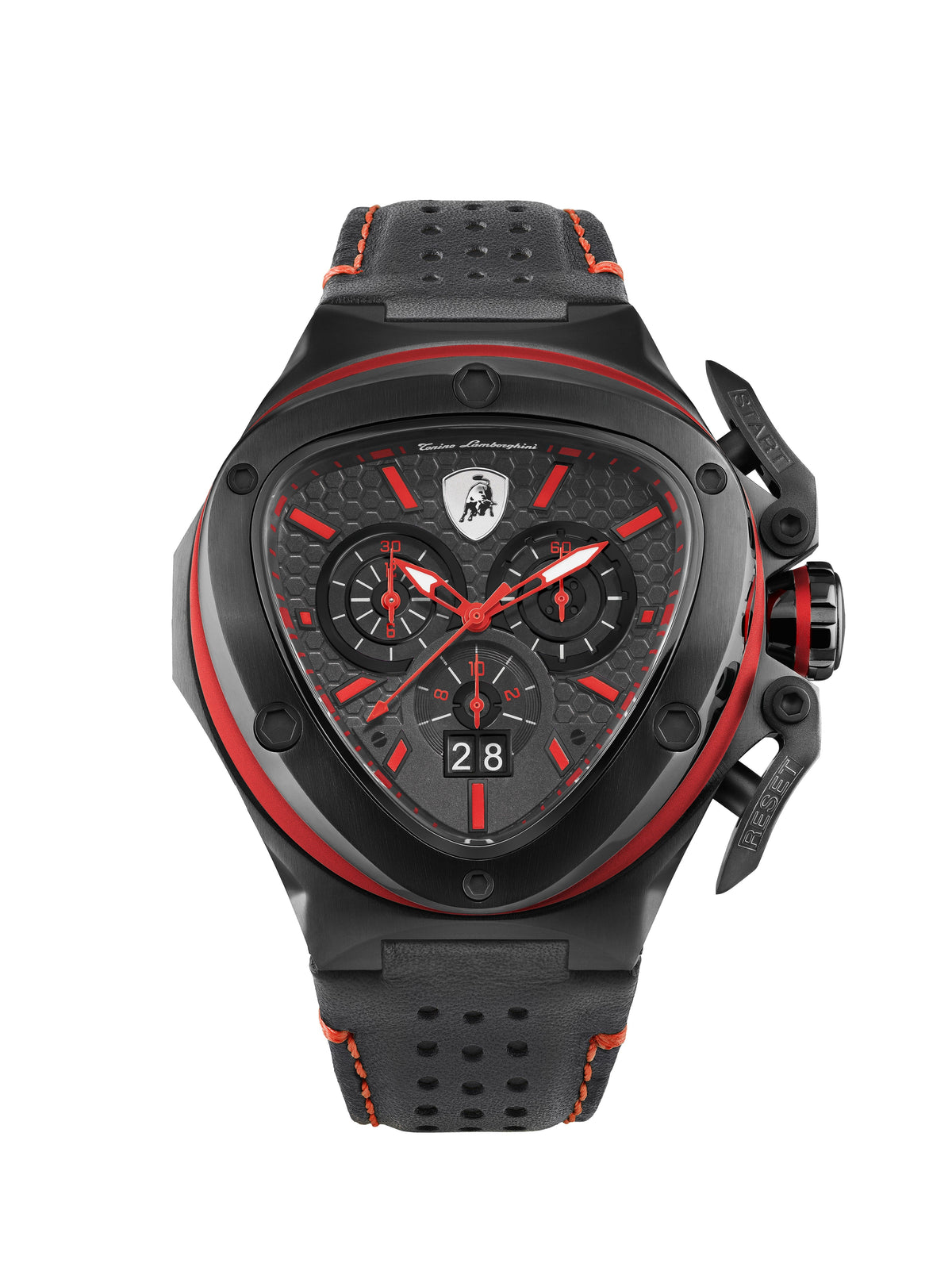 Tonino Lamborghini Spyder Quartz  Black Dial Analog Watch For Gents -  TL9XA