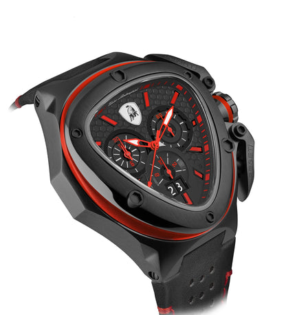 Tonino Lamborghini Spyder Quartz  Black Dial Analog Watch For Gents -  TL9XA
