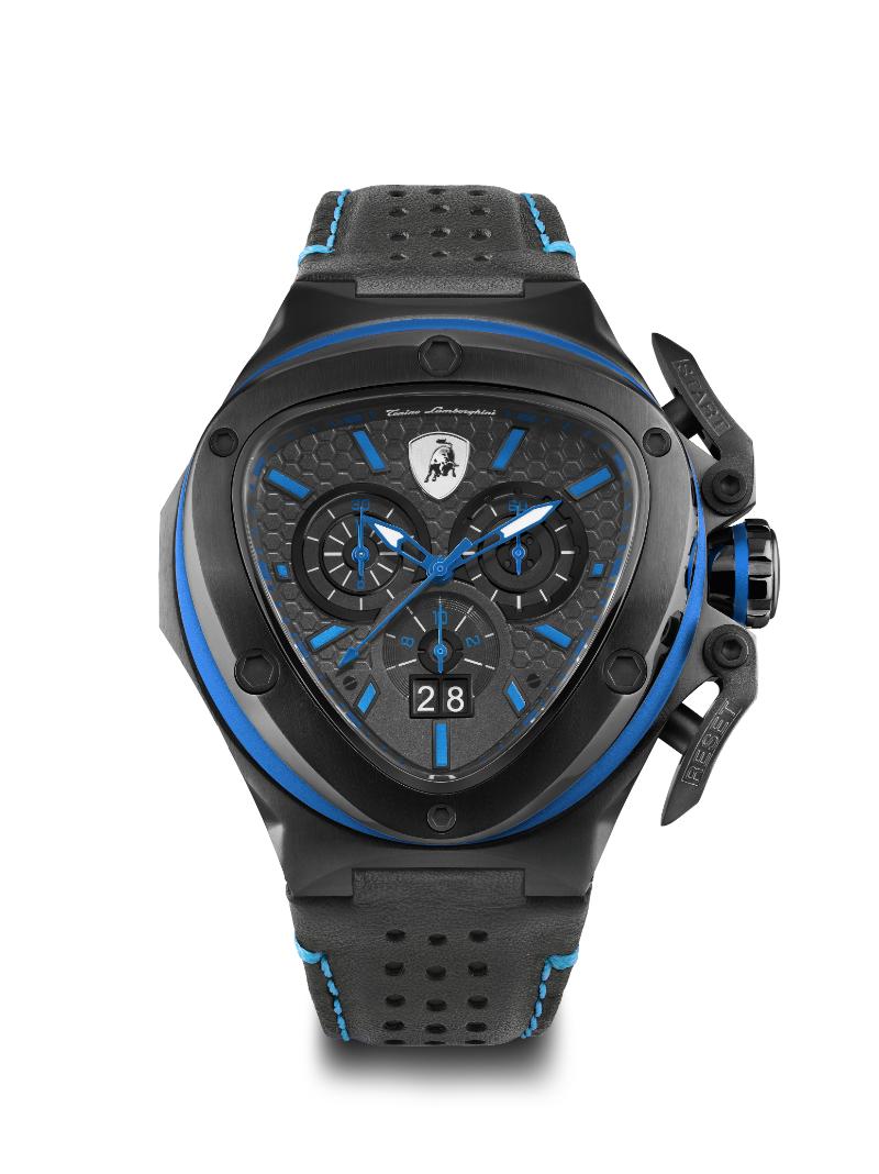 Tonino Lamborghini Spyder Quartz  Black Dial Analog Watch For Gents -  TL9XC