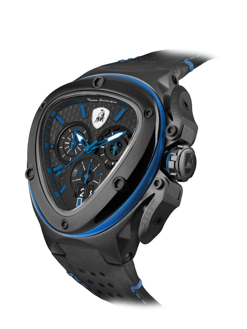 Tonino Lamborghini Spyder Quartz  Black Dial Analog Watch For Gents -  TL9XC