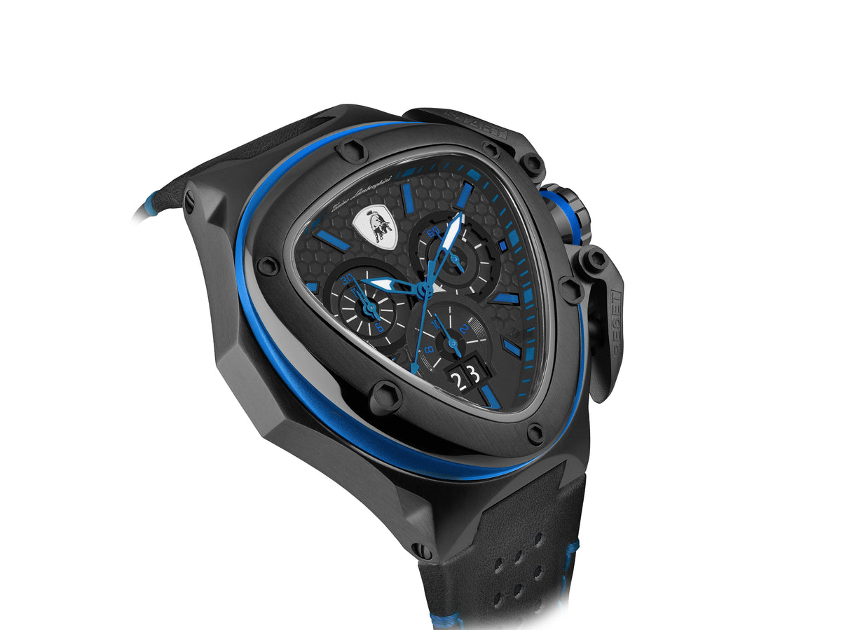 Tonino Lamborghini Spyder Quartz  Black Dial Analog Watch For Gents -  TL9XC